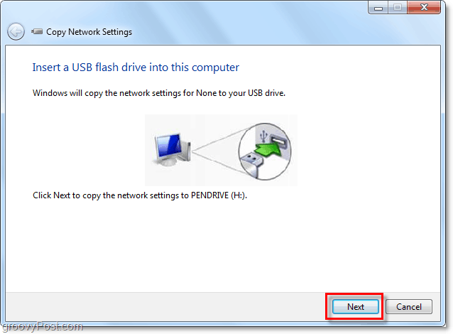 traadita ühenduse varundamise tööriist Windows 7-s