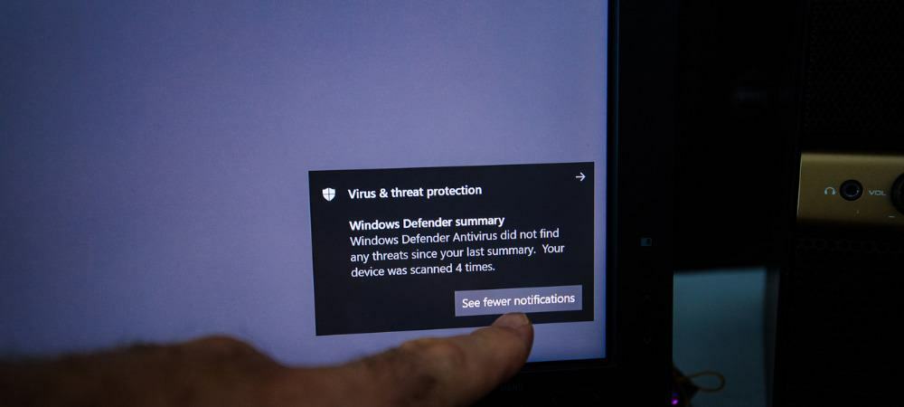 Kuidas peatada Defender Windows 10-s viiruse proovide automaatse saatmise Microsoftile