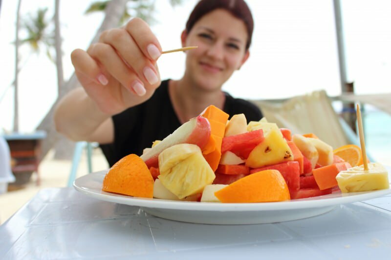 puuviljade tarbimine toidus