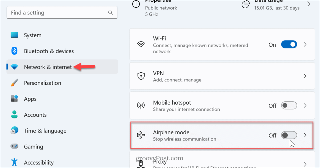 Kuidas parandada, kui Wi-Fi ei kuvata Windows 11-s