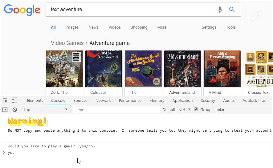 Google'i tekstiseiklus