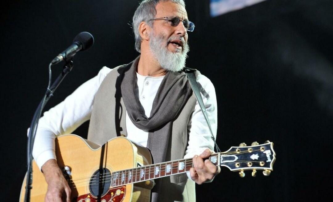 Yusuf Islam rääkis Atatürki kultuurikeskusest!