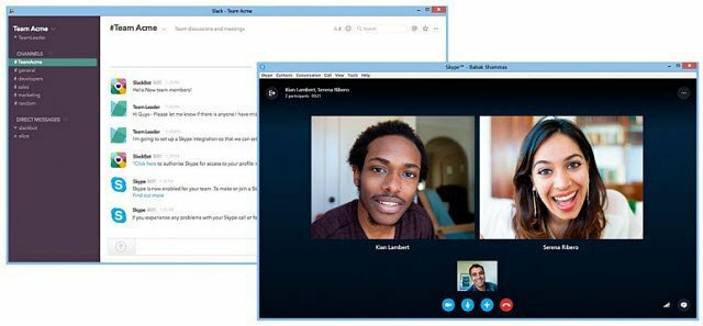 Uue integratsiooni eelvaate abil saate lisada oma Skype'i kontaktid oma Slack Team'i
