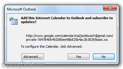 Google'i kalender teenusesse Outlook 2010`Google'i kalender teenusesse Outlook 2010