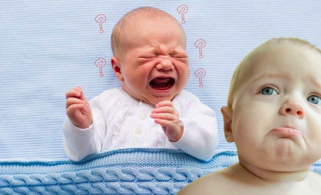 Miks imikud nutavad? Mida ütlevad beebid nuttes? 5 imikute nutmisstiili