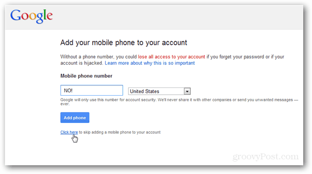 Google, lõpetage minu telefoninumbri küsimine [Unplugged]