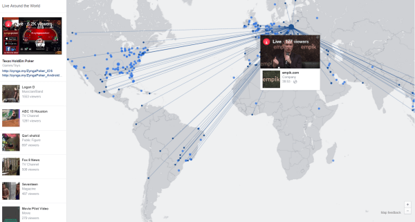 facebook live interaktiivne kaart