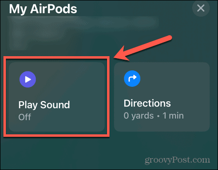 airpodid mängivad heli