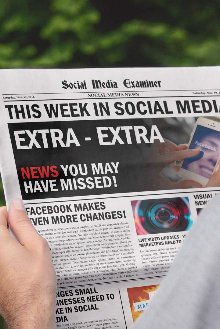 Facebook parandab üle teatatud orgaanilise ulatuse andmeid: see nädal sotsiaalmeedias: sotsiaalmeedia eksamineerija