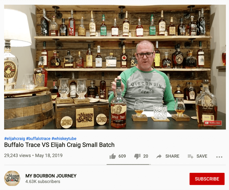 Minu Bourboni teekonna YouTube'i video