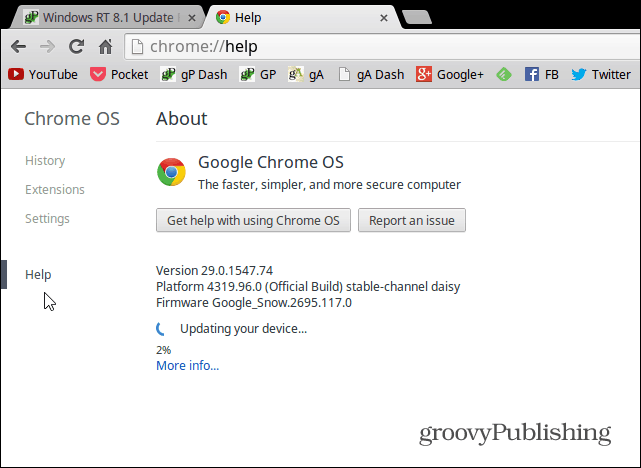 Kuidas oma Google Chromebooki käsitsi värskendada