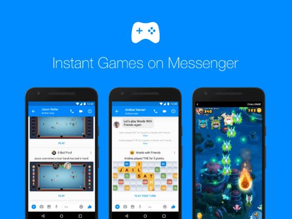 Facebook tutvustab kiirmänge Messengeris laiemalt ning toob turule uusi rikkalikke mänguomadusi, mänguroboteid ja hüvesid.