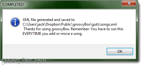 kuidas voogesitada mp3-sid dropboxist