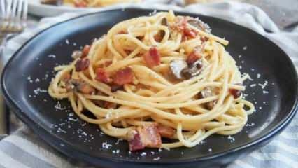 Kuidas teha Itaalia stiilis pastat? Näpunäited Spaghetti Carbonara valmistamiseks