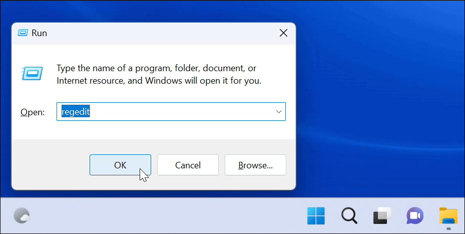 regedit blokeerige kasutajad Windows 11 sätetest