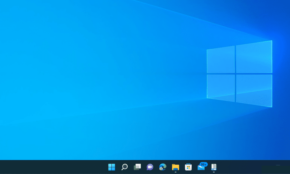 Tegumiriba lahti rühmitamine Windows 11-s