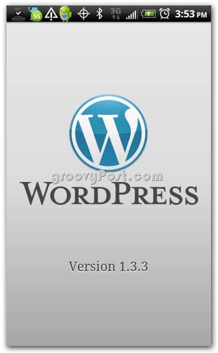 Wordpress Androidi versioonil 1.33