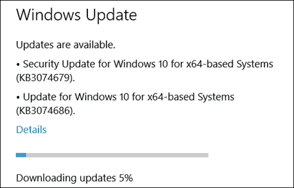Windows 10 saab veel ühe uue värskenduse (KB3074679)
