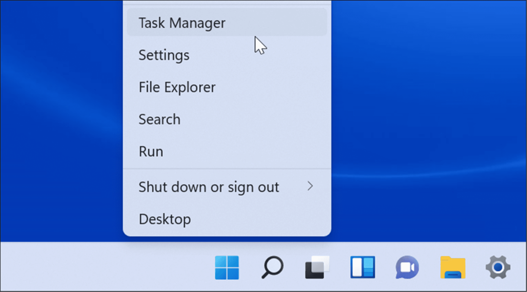 Avage Windows 11 tegumihaldur