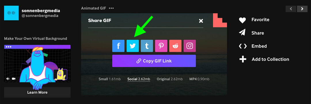 Kuidas luua ja kasutada GIF-e oma Twitteri turunduses: sotsiaalmeedia uurija