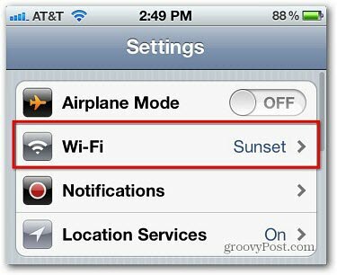 Apple iOS: lõpetage WiFi PopUpi teatiste tüütu tekitamine
