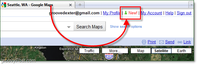 google maps labs ikoon