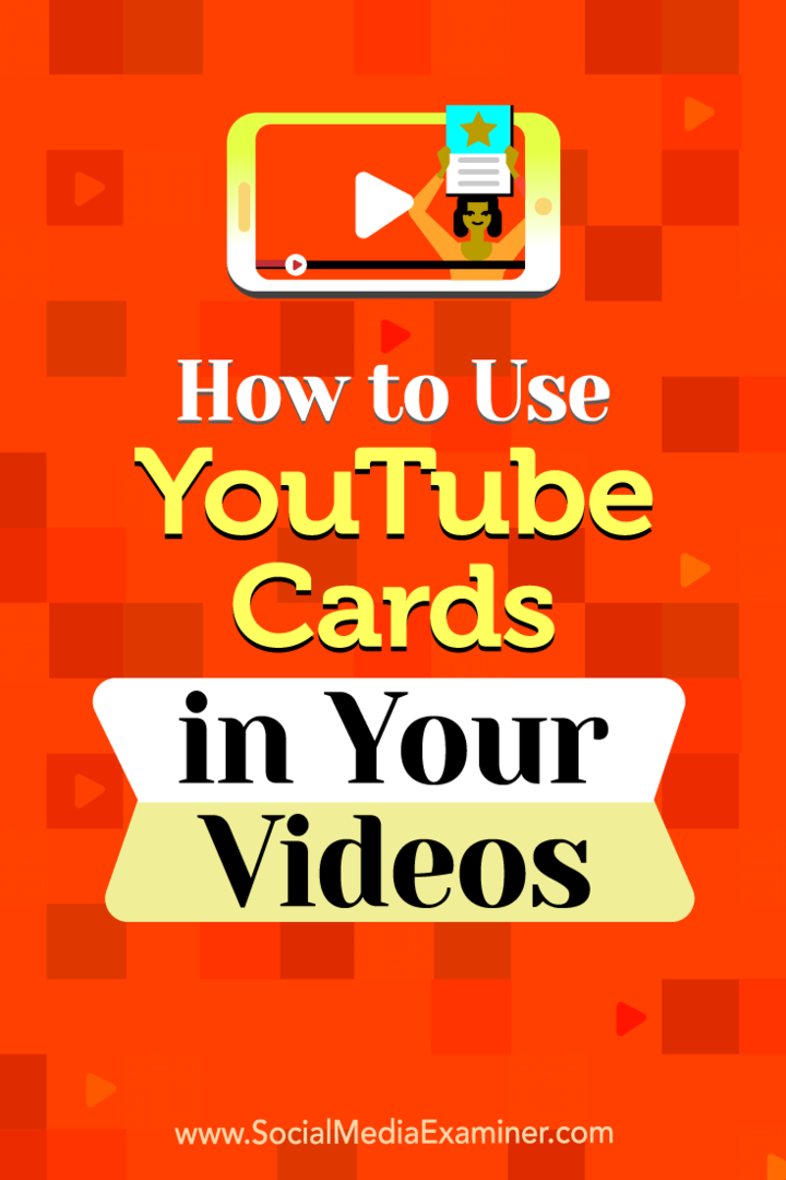 YouTube'i kaartide kasutamine videotes: sotsiaalmeedia eksamineerija