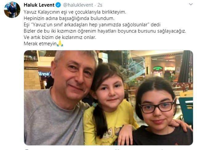 Haluk Levent hoolitses koronaviiruse tõttu elu kaotanud arsti tütarde eest!