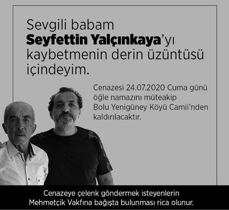 Kuulsa koka Mehmet Yalçınkaya valulik päev! Ta saatis oma isa teele viimasel teekonnal