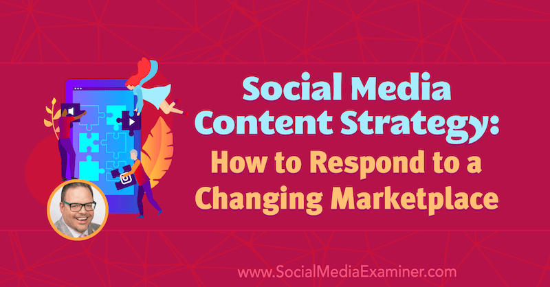 Sotsiaalmeedia sisustrateegia: kuidas reageerida muutuvale turule, kasutades sotsiaalse meedia turunduse Podcastis Jay Baeri teadmisi.