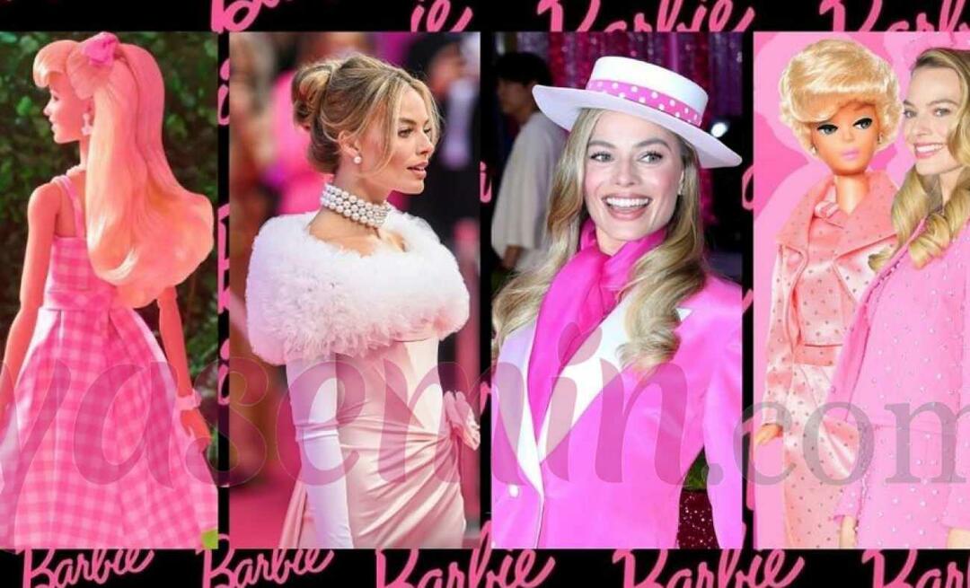 Margot Robbie Barbie-st inspireeritud unistuste garderoobis olevad rõivad on silmipimestavad!