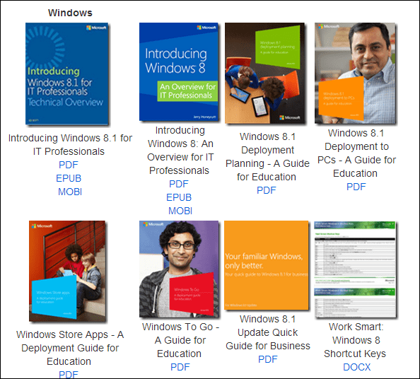 Microsofti e-raamatute kogu