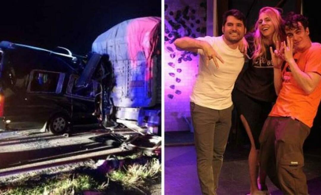 Teatrinäitlejaid vedanud väikebuss kukkus avariisse! Amasya katastroofilises õnnetuses on hukkunuid ja vigastatuid