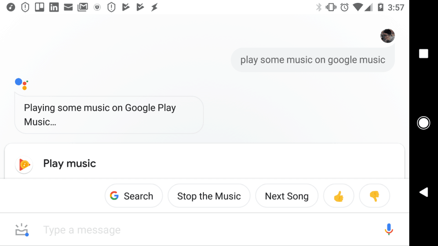 hei google mängib juhuslikult muusikat