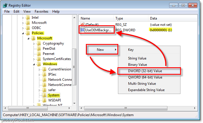 Kuidas muuta Windows 7 sisselogimise tausta