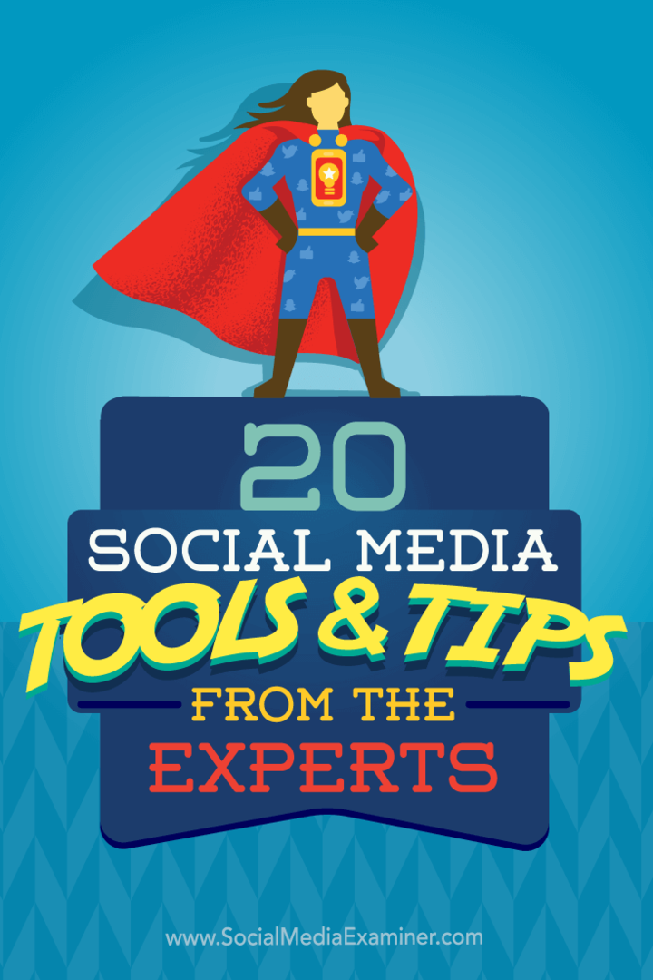 20 sotsiaalmeedia tööriistu ja ekspertide näpunäiteid: sotsiaalmeedia eksamineerija