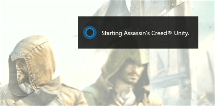 Cortana käivitusmäng Xbox