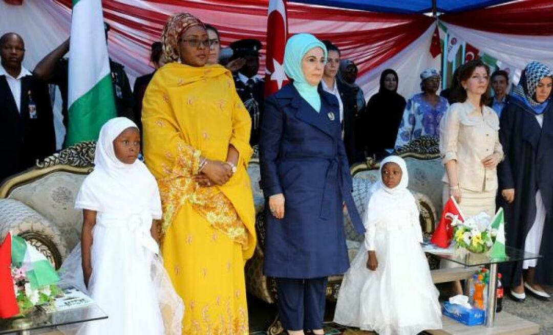 Täname Emine Erdoğanit Buhari toetuse eest!