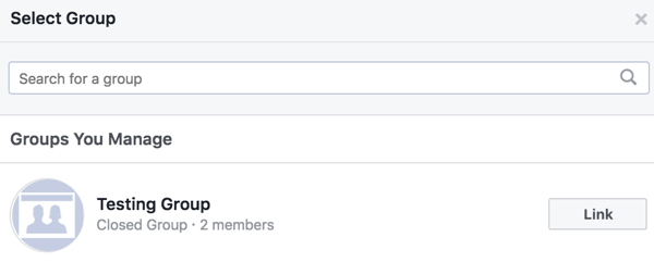 Linkige oma Facebooki grupp teiste gruppidega.