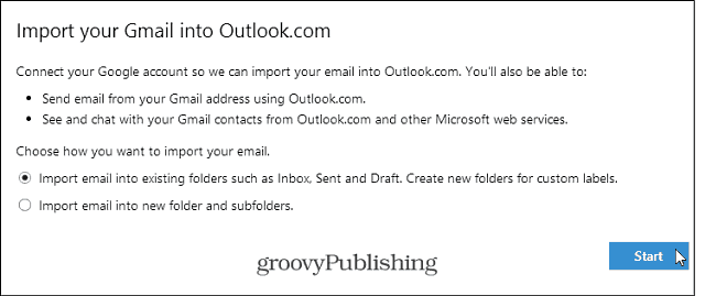 Microsoft muudab Gmaili pealt teenusele Outlook.com üleviimise palju lihtsamaks