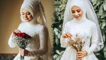 2021. aasta hijabi pulmakleitide mudelid Kõige ilusamad hijabi pulmakleidi mudelid