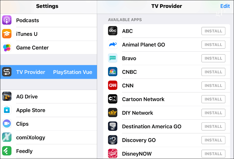 Teleriteenuse pakkuja iOS-i saadaolevad rakendused