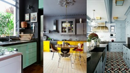 Värvilised köögi kaunistamise ettepanekud