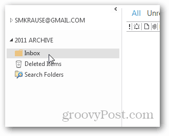 Kuidas luua pst-faili Outlook 2013 jaoks - uue kausta postkast