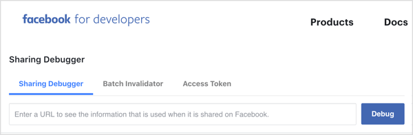 Kasutage siluri tööriista, et olla kindel, et Facebook tõmbab õige Facebooki lingi eelvaate pilti.