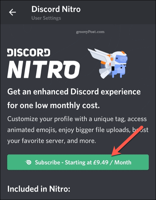Nupp Discord Nitro Mobile Subscribe
