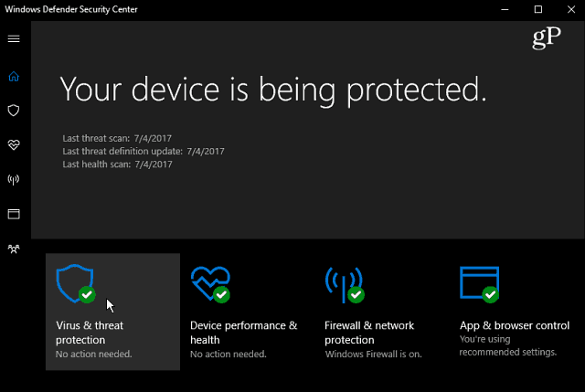 Täiustage Windows 10 turvalisust kontrollitud kaustapöördusega