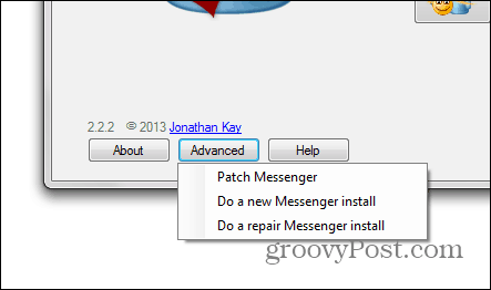 Messengeri versiooniuuendus edasijõudnutele