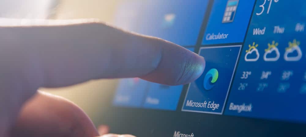 Kuidas keelata menüü Microsoft Edge Allalaadimised