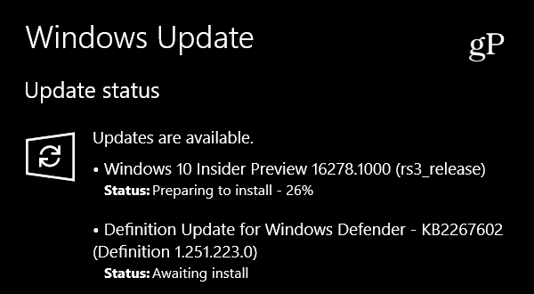 Microsoft vabastab Windows 10 Insider Preview Build 16278 personaalarvutile